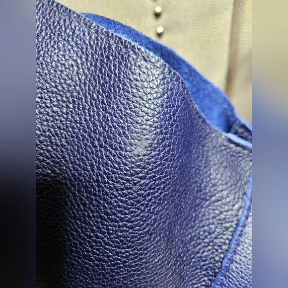 Portland Leather Goods Oversized Naomi Cobalt Blue - Picture 9 of 16